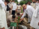 Planting was done in the Women's Police Station Complex of Ballabhgarh.