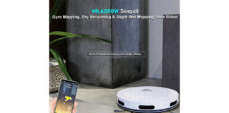 Milagrow presents High Pressure Floor Mopping and Self Cleaning