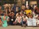 ABVP sitting on dharna demanding justice for Nikita Tomar