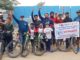 Cycle rally organized to encourage cycling