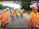 Devotees set out on a cycle tour with the resolve of Corona Free India