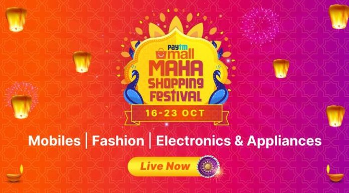 Get the best deals on electronics and fashion at this Navratri Paytm Mall Maha Shopping Festival