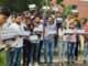 NSUI protests at Deputy Commissioner office to punish Nikita's killers