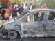 Dead body of a youth found in a car in a burnt state on a deserted road in Sector 88, Faridabad