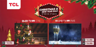 TCL has brought Christmas and New Year offers on 4K QLED C715 and 4K UHD P615