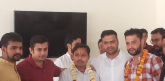 Naveen Saini appointed as President of Jawahar Mandal BJYM by Bharatiya Janata Yuva Morcha