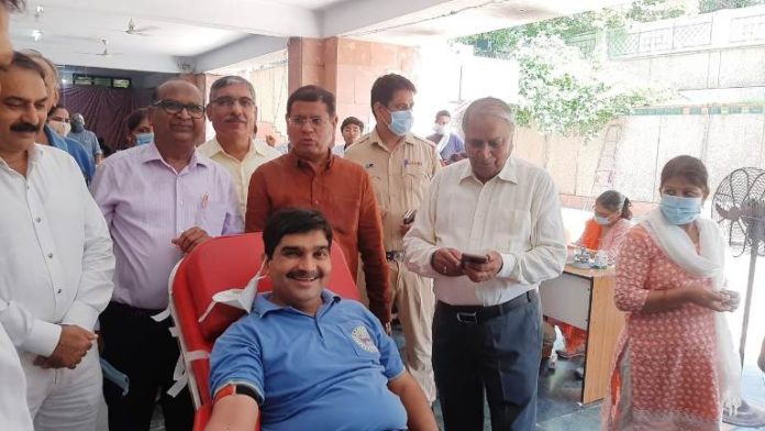 Blood donation is the biggest donation - Rajesh Nagar