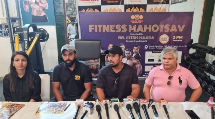 Organizing fitness festival in Tigaon on 9th and 10th October