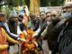 Martyr Raja Nahar Singh paid tribute on 164th martyrdom day by laying a wreath at the martyr's memorial