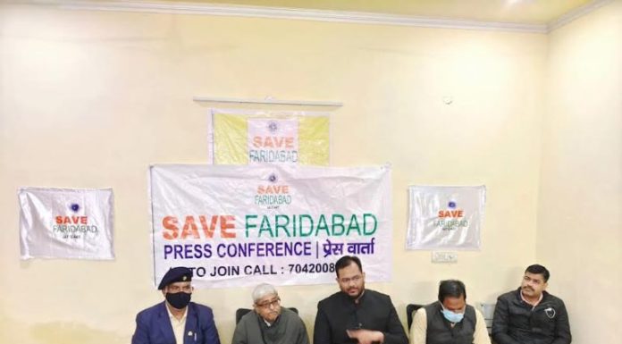 Save Faridabad celebrated 9th January as Black Day