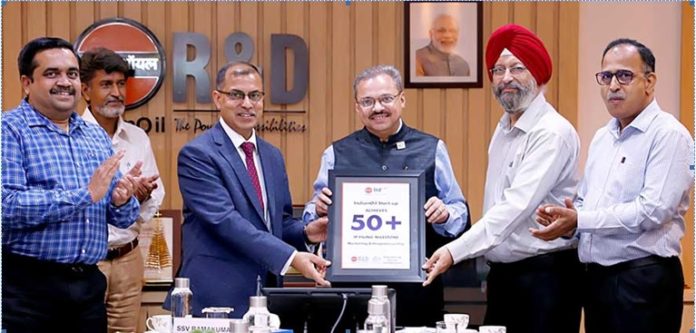 Director (R&D) launches third round of IndianOil Start-up Scheme