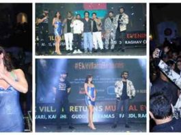 Team Ek Villain Returns regaled fans at a fun musical evening in Mumbai