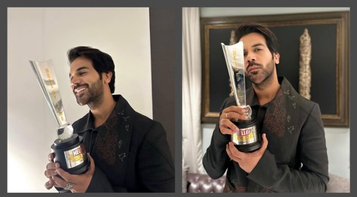 It's raining awards for powerhouse actor Rajkumar Rao.