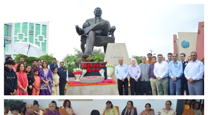 Manav Rachna pays tribute to founding visionary Dr OP Bhalla on 10th Founders Day