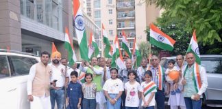 Omaxe SPA Village Society Sector-78 organizes program on 77th Independence Day