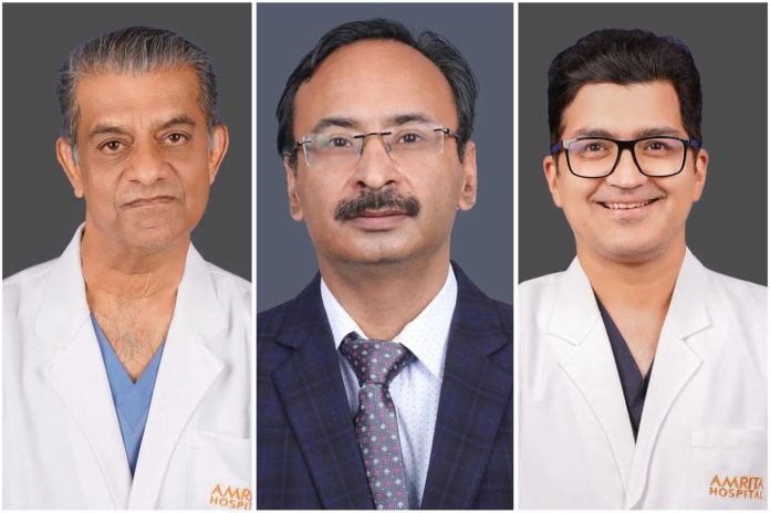 (L-R): Dr. S. Radhakrishnan, Dr. Sushil Azad, and Dr. Ashish Katewa