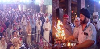 Grand worship of Mata Brahmacharini was performed in Maharani Vaishno Devi Temple.